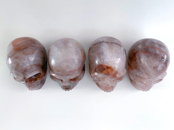 Fire Quartz (Hematoid) Skulls