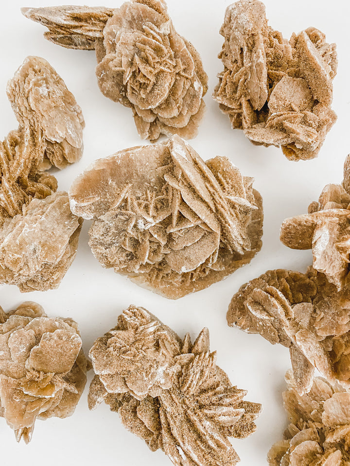 Dessert Rose Selenite Rose
