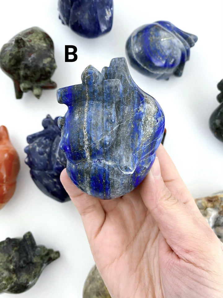 Lapis Lazuli Anatomical Heart - Uncommon Rocks