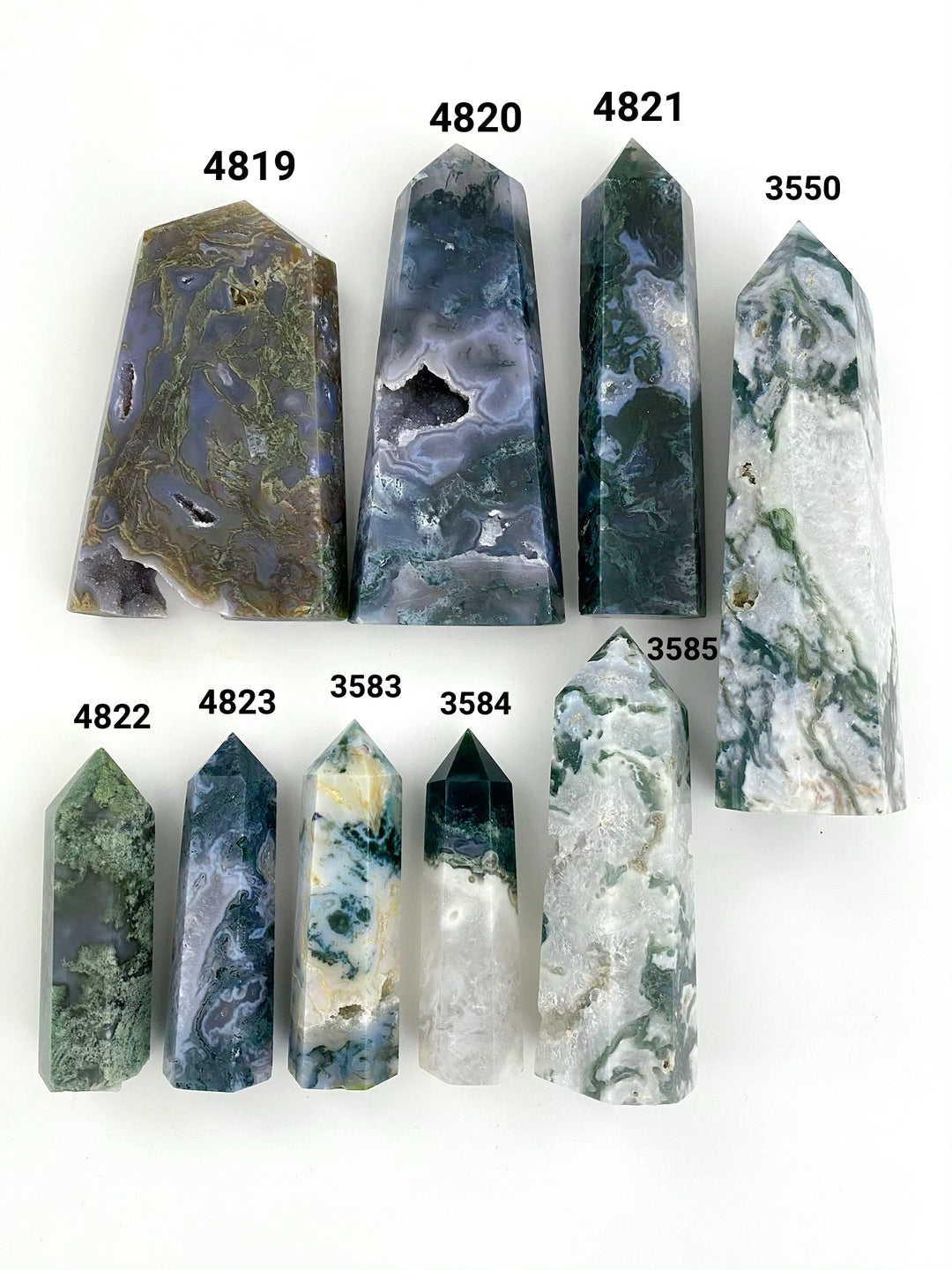 Moss Agate Towers