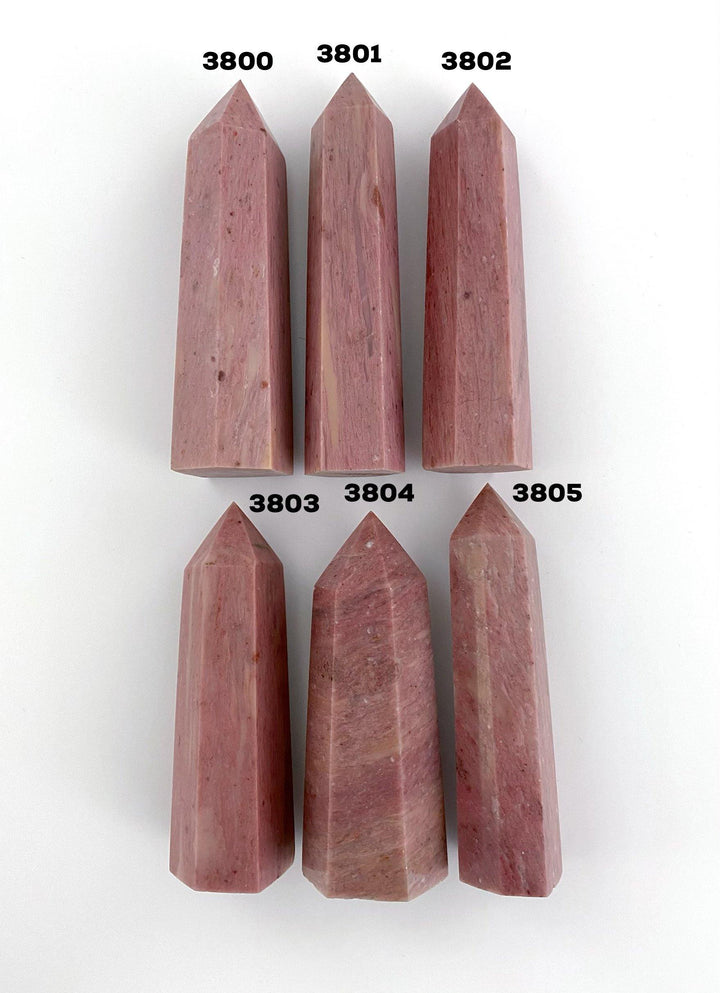 Thulite Towers - Uncommon Rocks