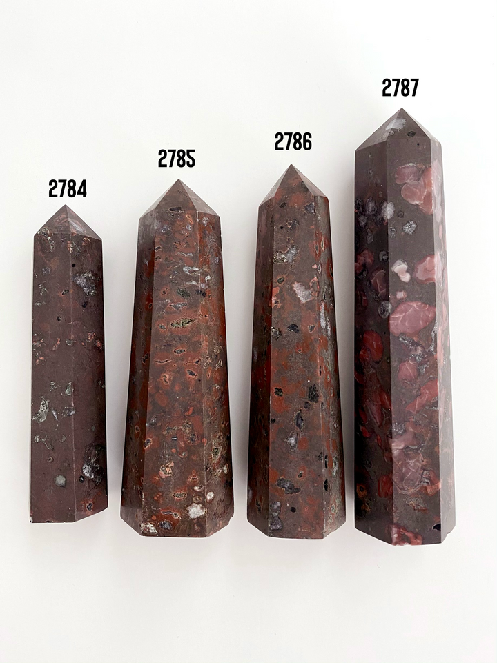 Chicken Bloodstone Towers - Uncommon Rocks