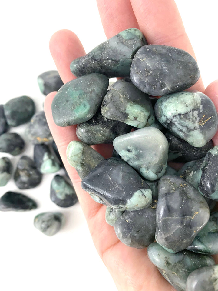 Emerald Tumbled Stone