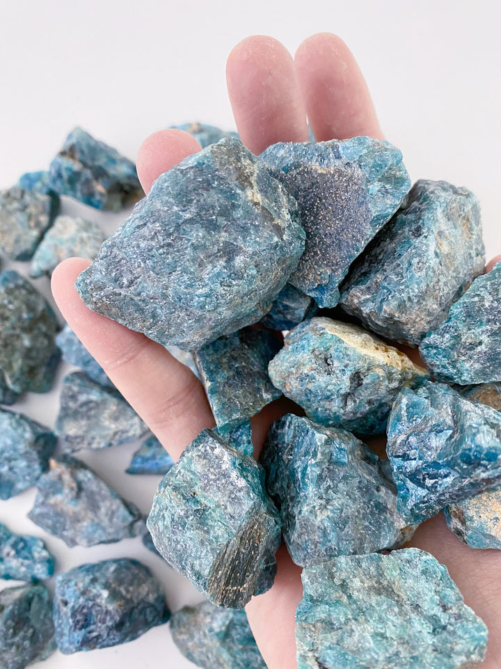 Rough Blue Apatite
