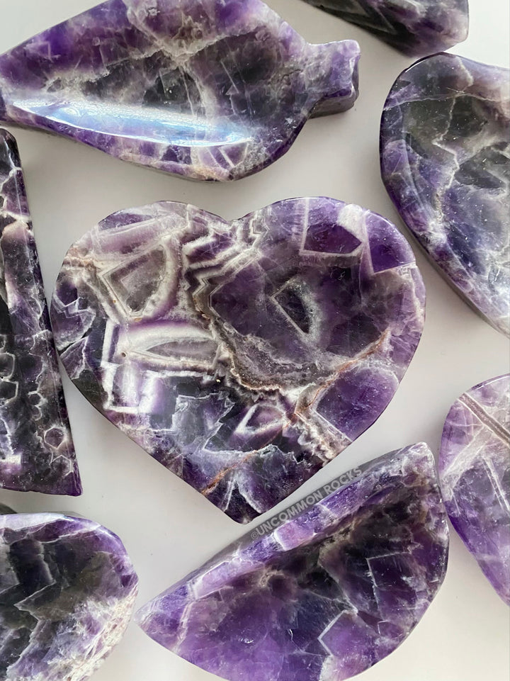 Chevron Amethyst Bowls