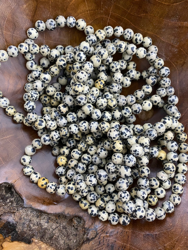 Dalmatain Stone Bead Bracelet