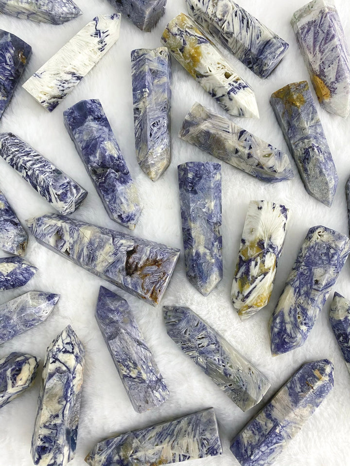 Opalized Fluorite Towers