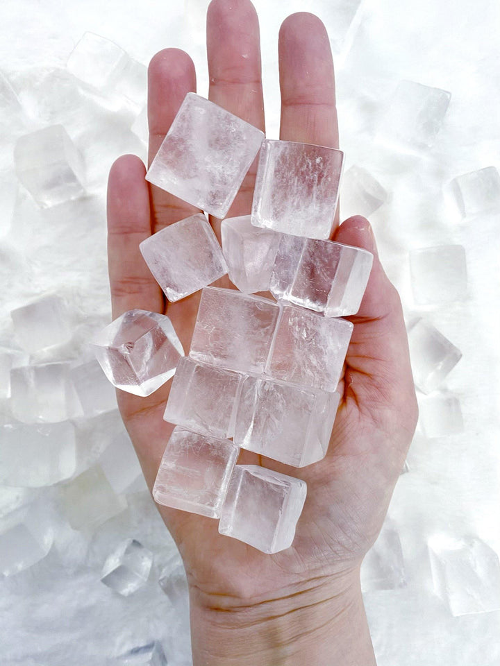 Clear Quartz Tumbled Cubes - Uncommon Rocks