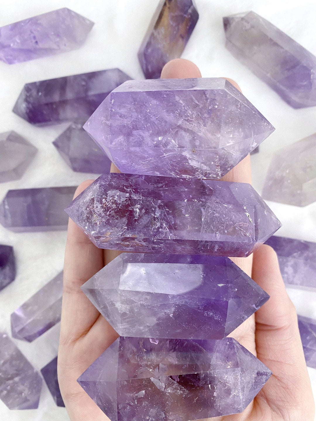 Amethyst DT Points - Uncommon Rocks