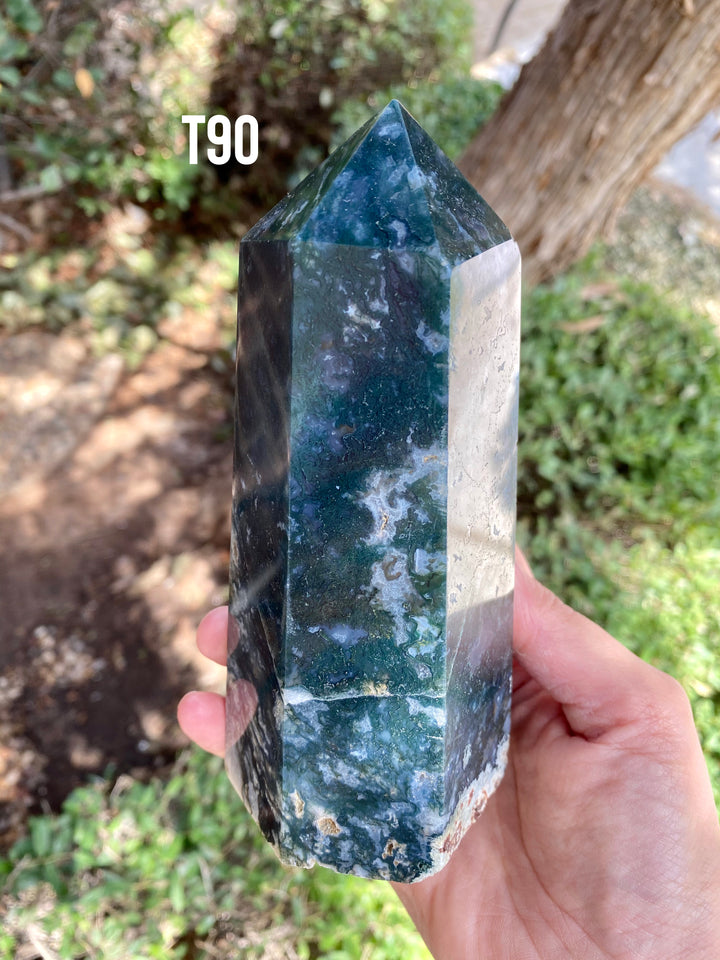 Moss Agate Towers