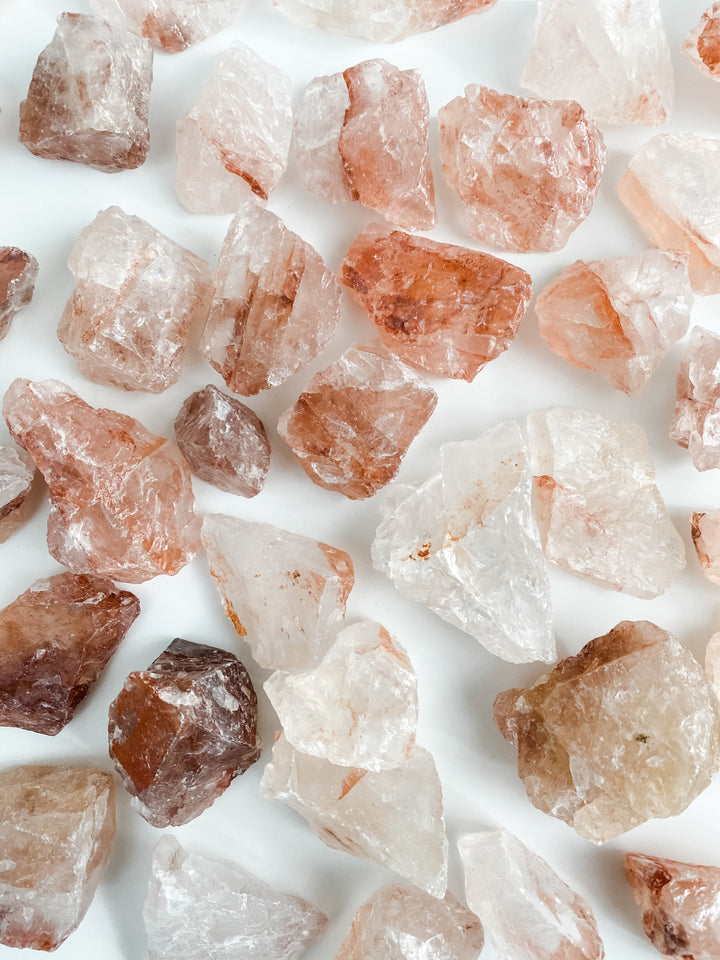 Fire Quartz Rough Stone