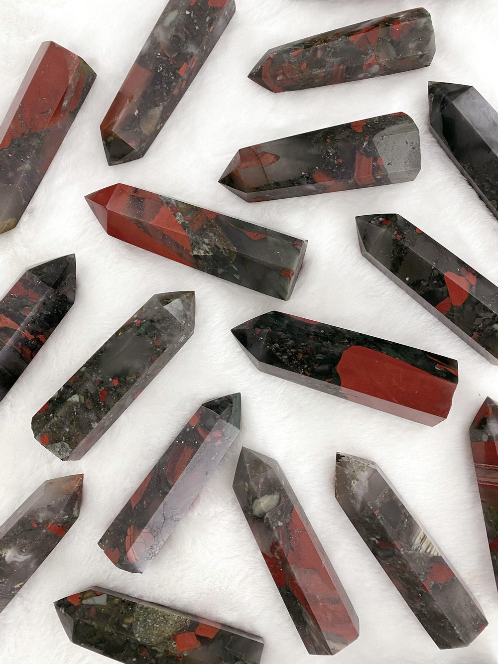 Setonite Bloodstone Towers - Uncommon Rocks