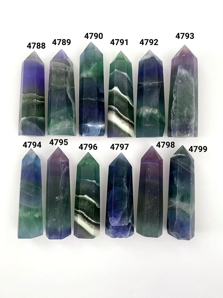 Green Fluorite Towers