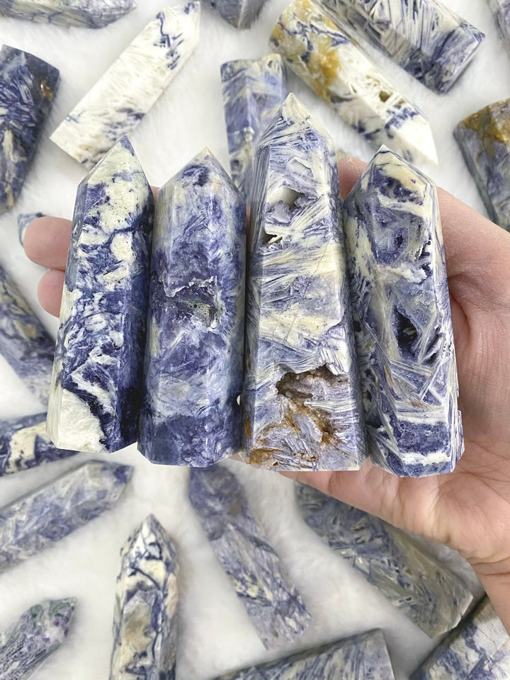 Opalized Fluorite Towers