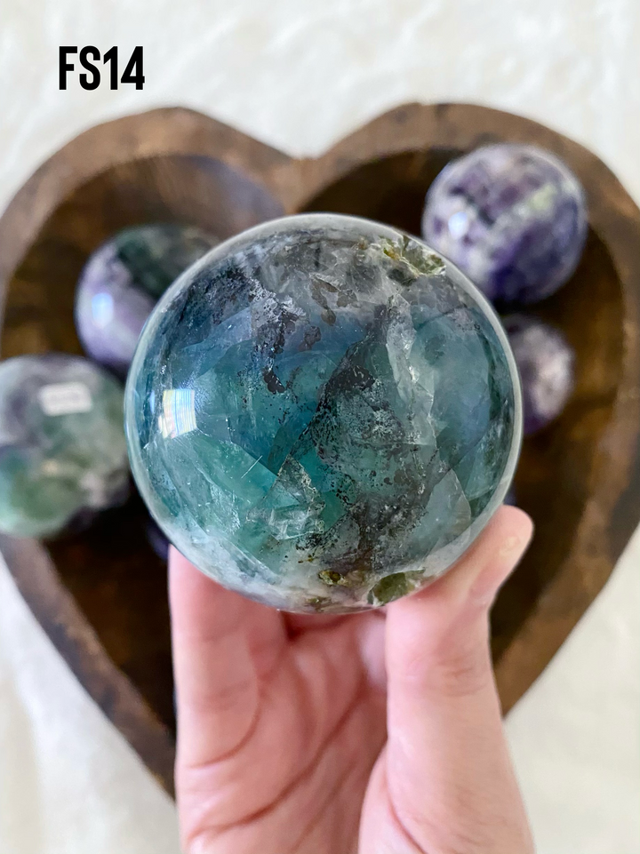 Fluorite Spheres