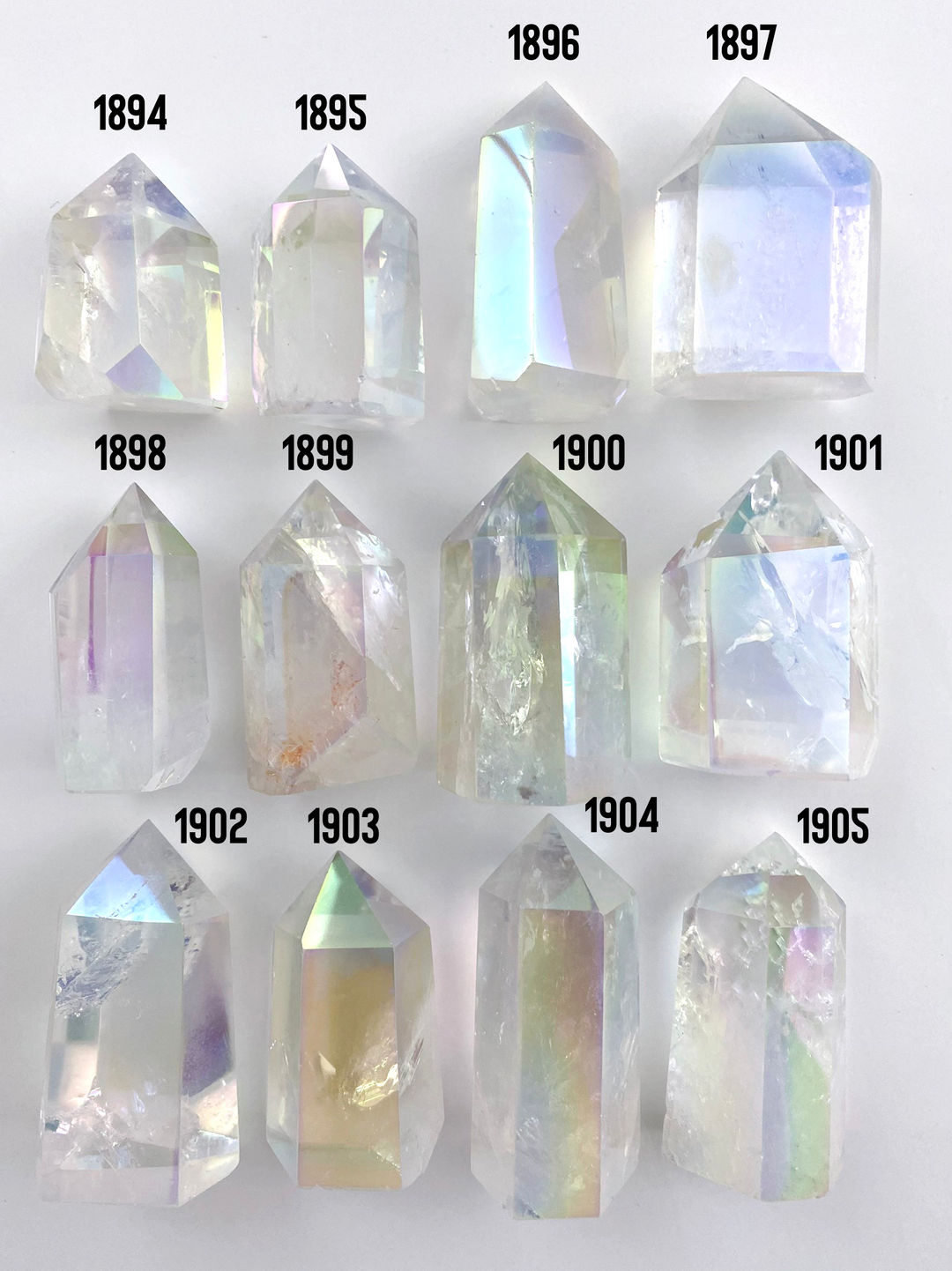 Aura Quartz Towers - Uncommon Rocks