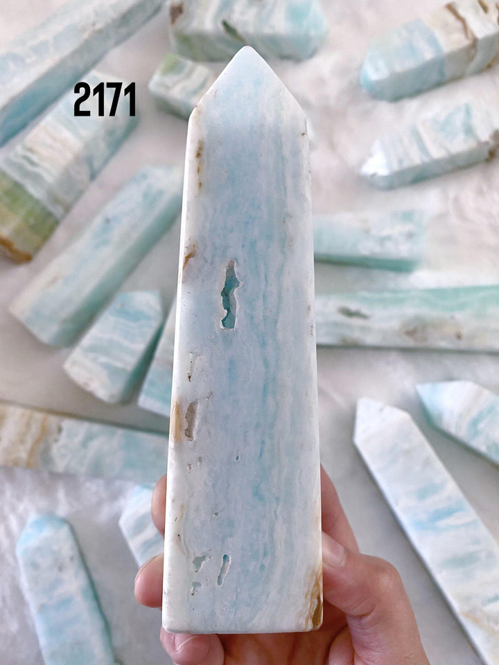 Caribbean Calcite Towers - Uncommon Rocks