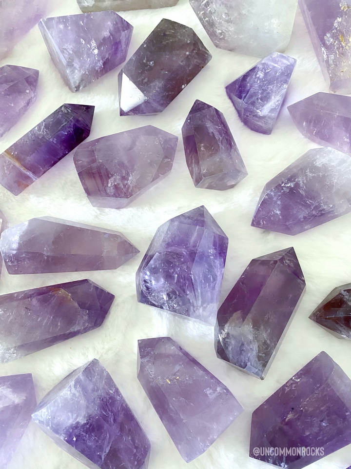 Amethyst Points - Uncommon Rocks