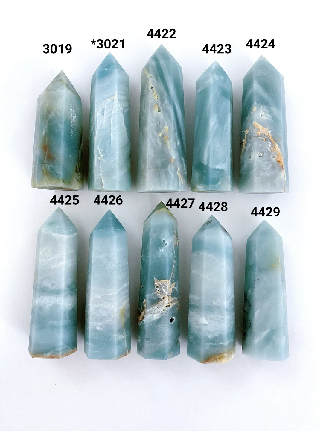 Sky Blue Quartz Towers