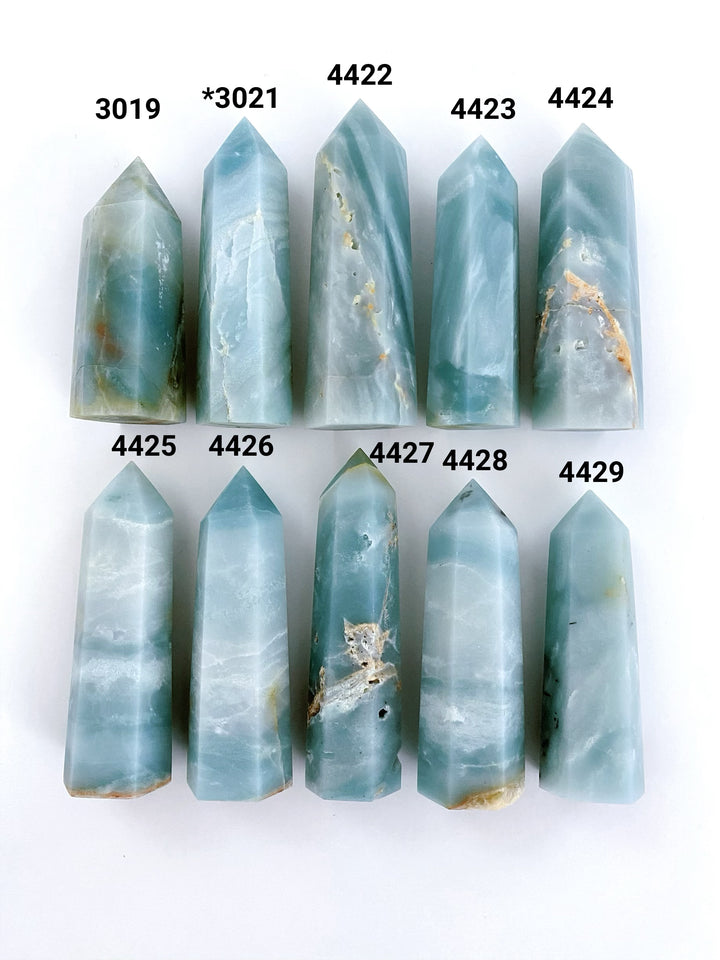 Sky Blue Quartz Towers