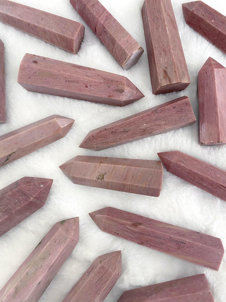 Thulite Towers - Uncommon Rocks