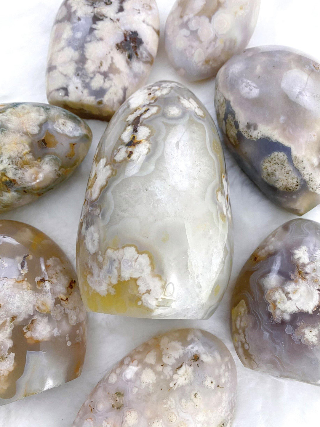 Flower Agate Free Form - Uncommon Rocks
