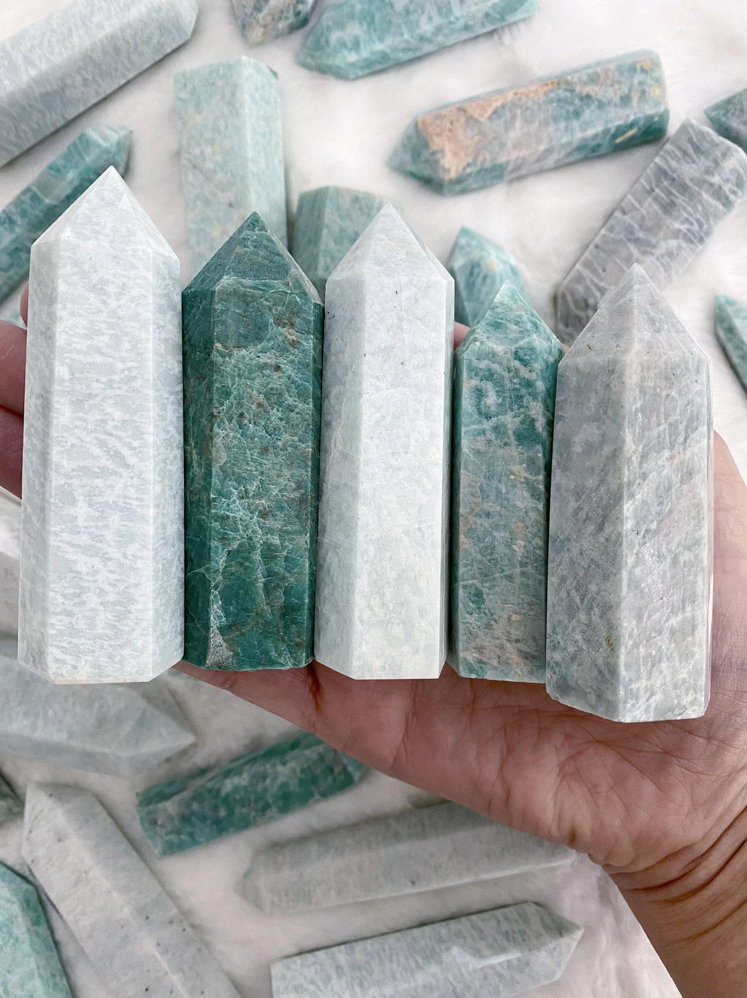 Amazonite Towers - Uncommon Rocks