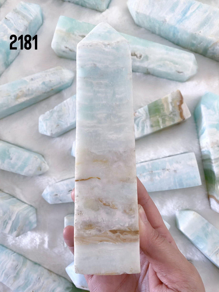 Caribbean Calcite Towers - Uncommon Rocks