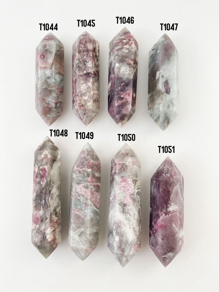 Pink Tourmaline DT Points
