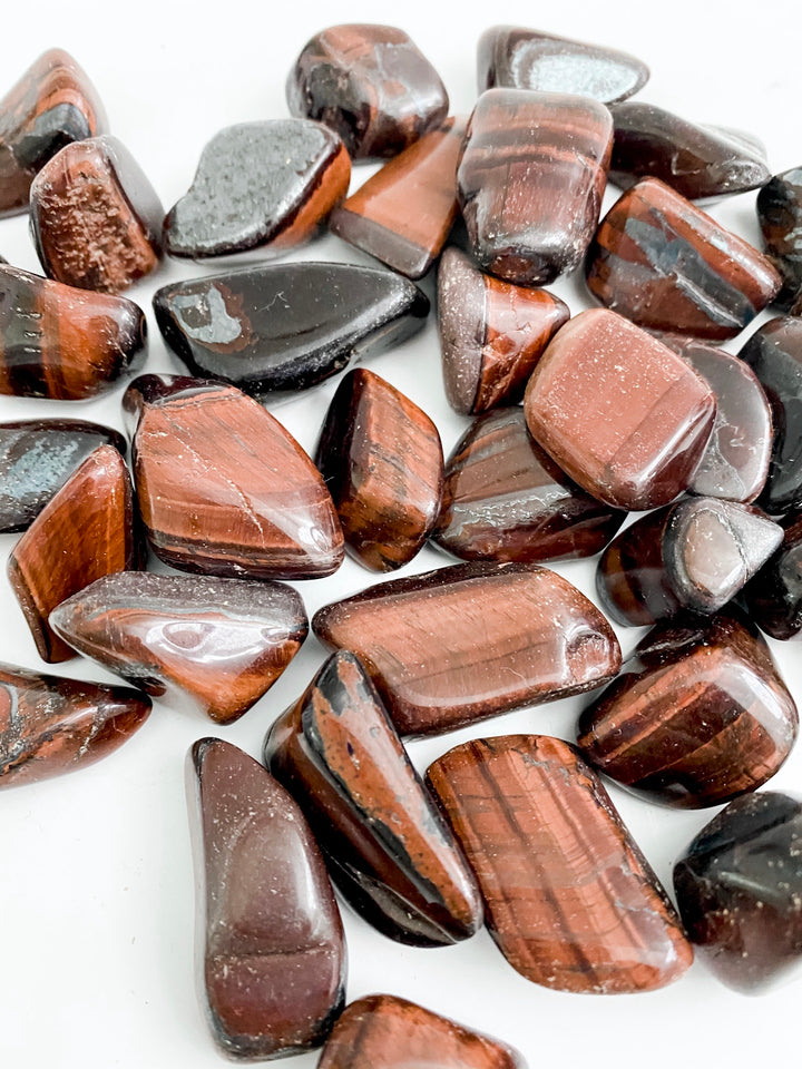 Red Tiger Eye Tumbled