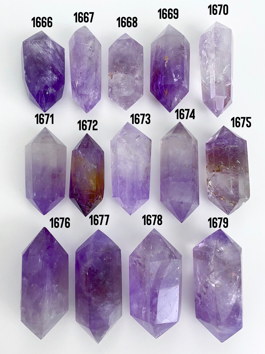 Amethyst DT Points - Uncommon Rocks