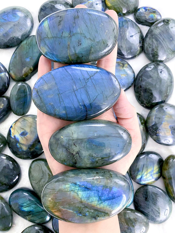 Labradorite Palm Stones