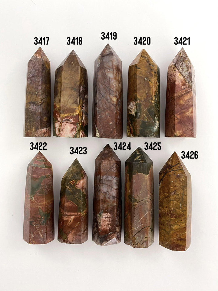 Red Creek Jasper Tower - Uncommon Rocks