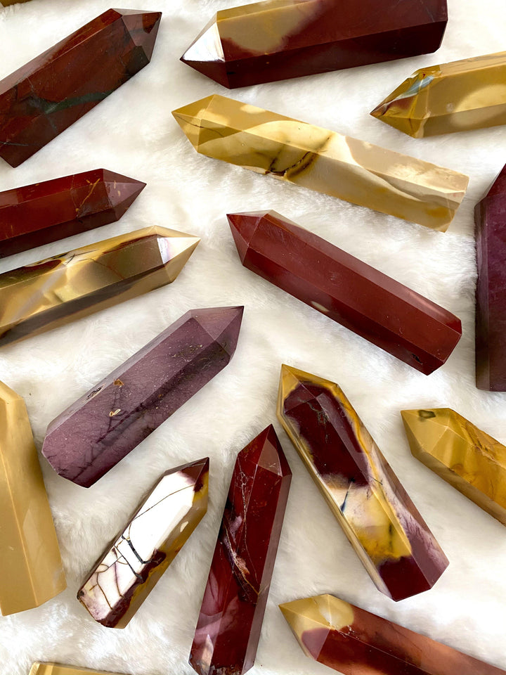 Mookaite Jasper Towers - Uncommon Rocks