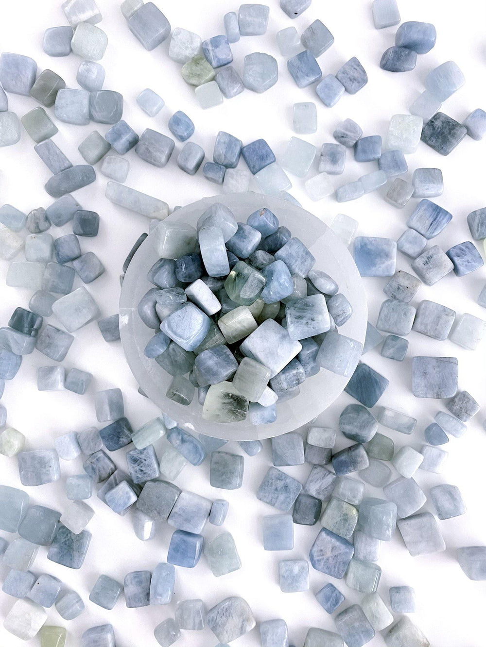 Aquamarine Tumbled Stones - Uncommon Rocks
