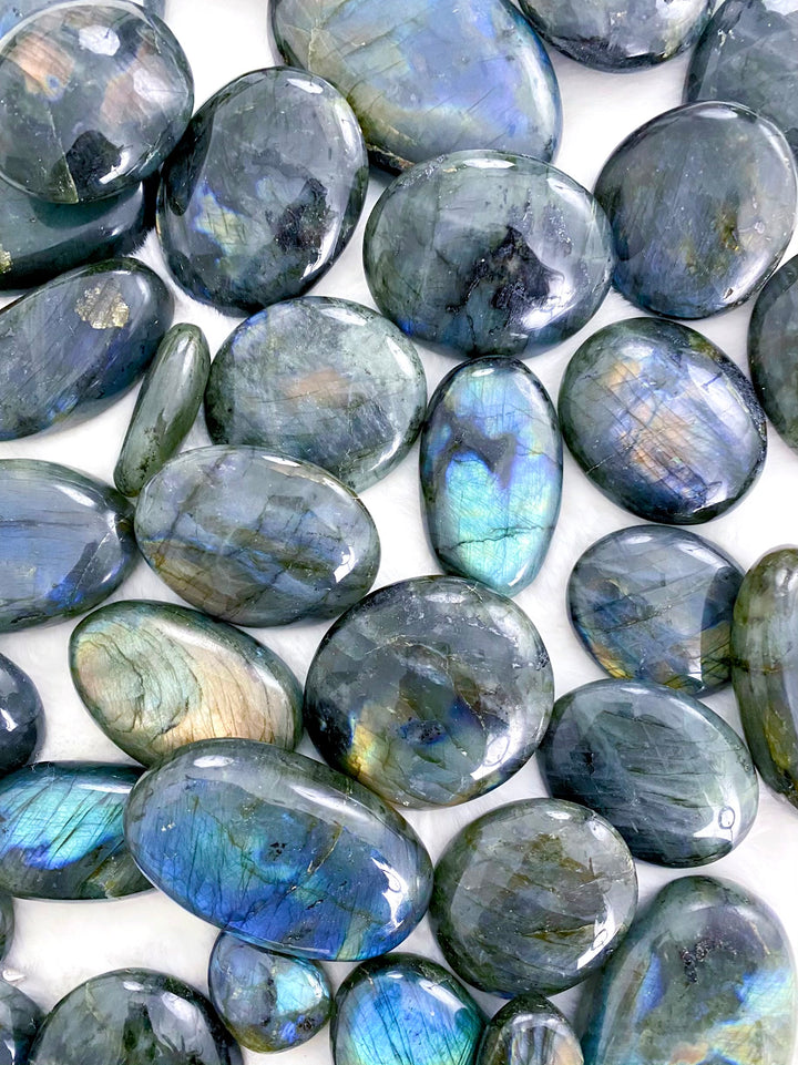 Labradorite Palm Stones