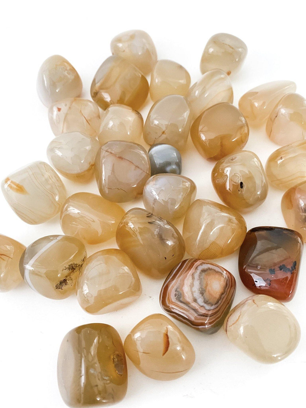 Agate Tumbled Stone - Uncommon Rocks