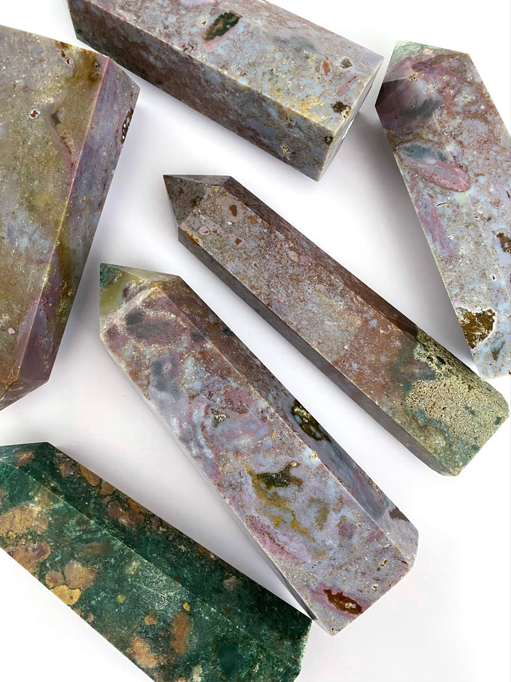 Ocean Jasper -Purple Tones