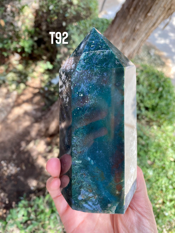 Moss Agate Towers