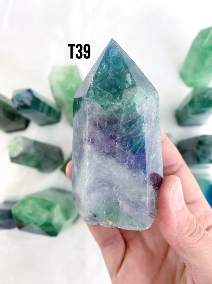 Green Fluorite Towers