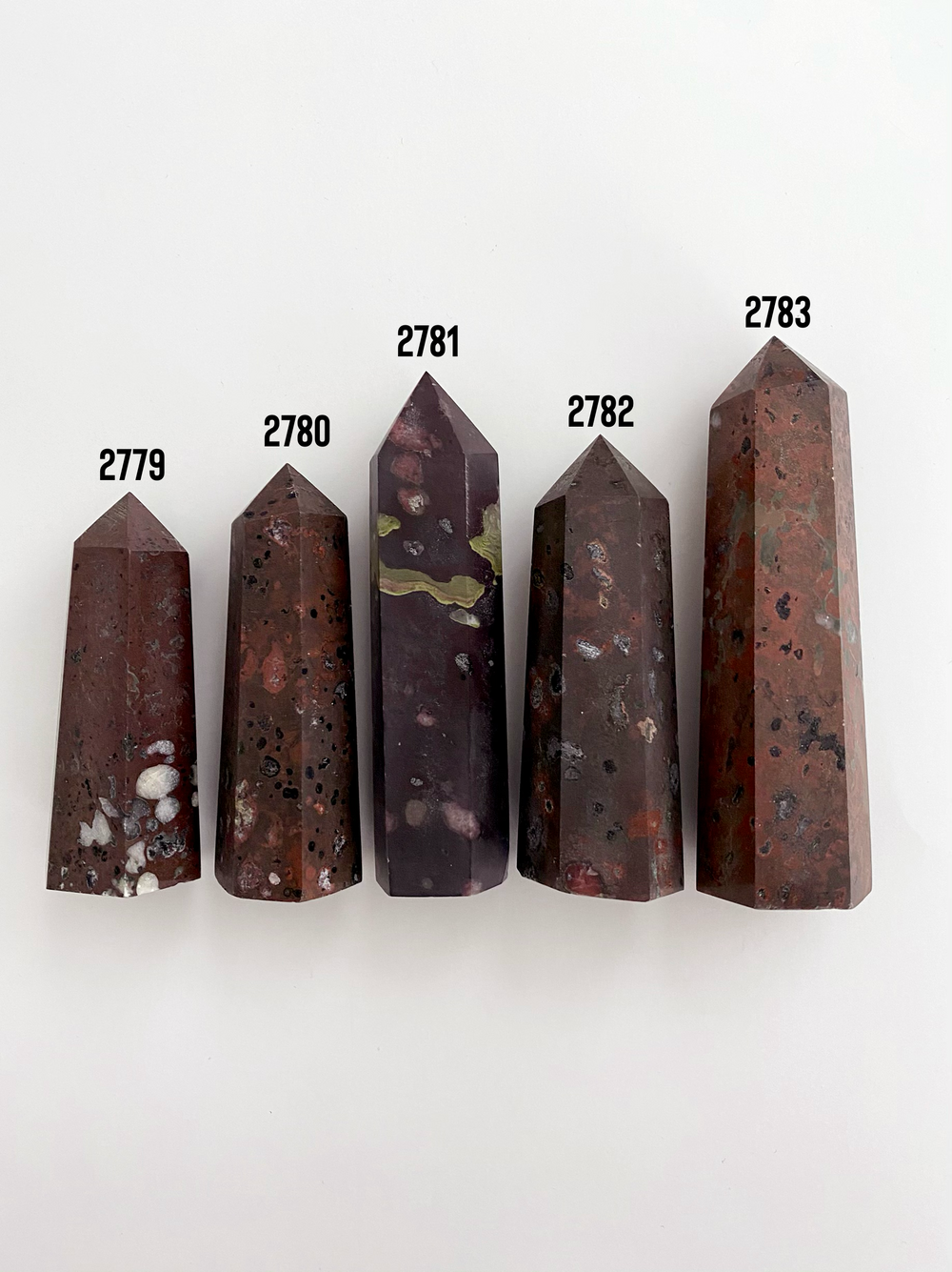 Chicken Bloodstone Towers - Uncommon Rocks