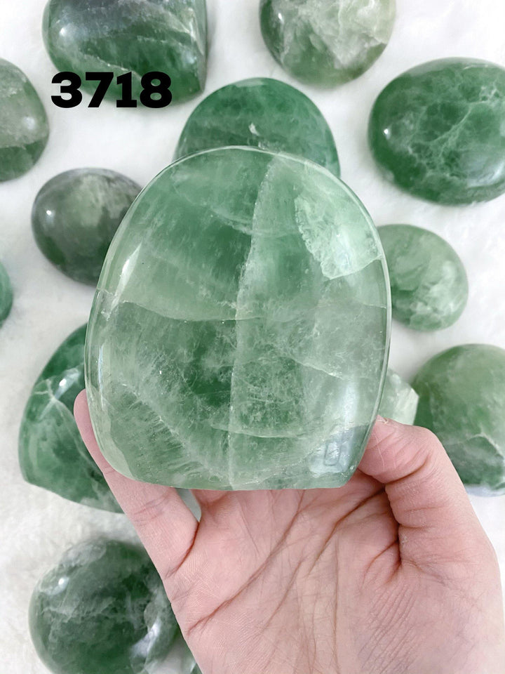 Green Fluorite Free Forms - Uncommon Rocks