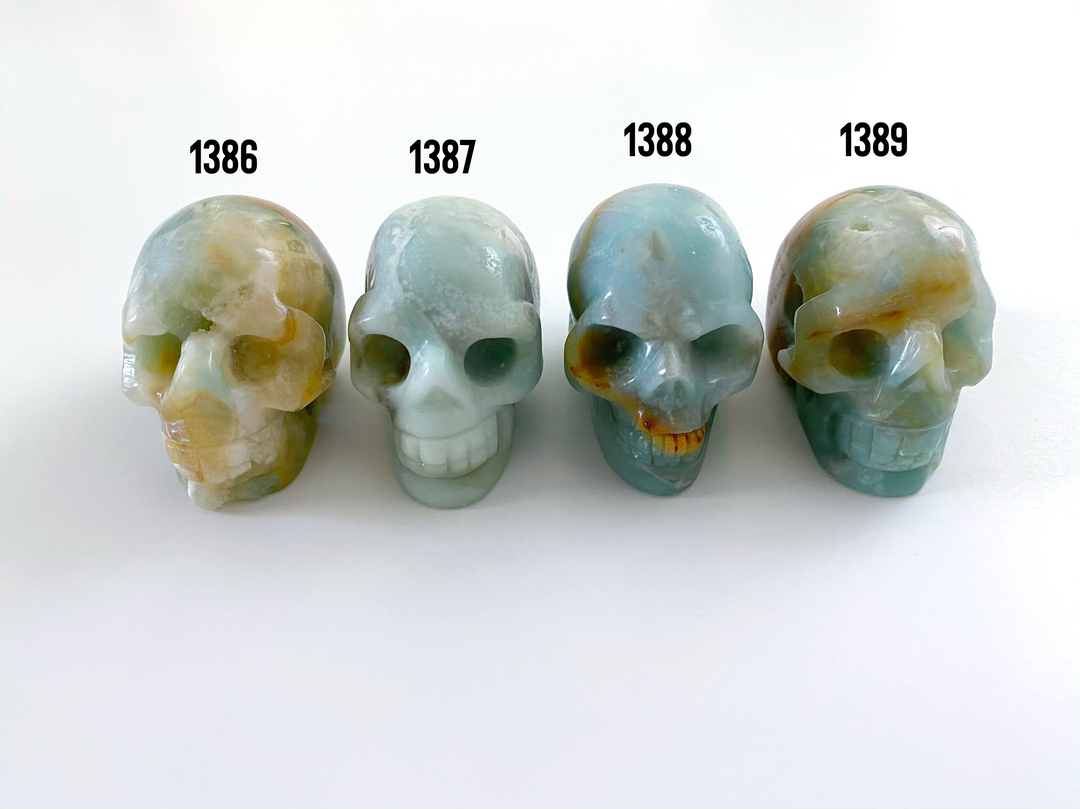 Caribbean Calcite Skulls - Uncommon Rocks