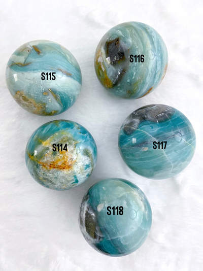 Caribbean Calcite Spheres - Uncommon Rocks