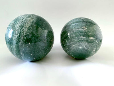 Green Aventurine Big Spheres - Uncommon Rocks