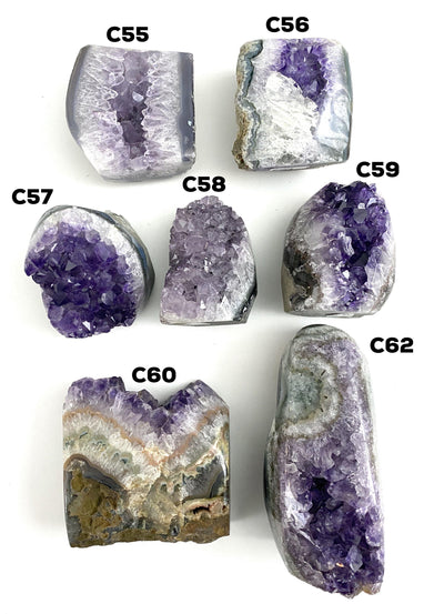 Amethyst Clusters - Uncommon Rocks