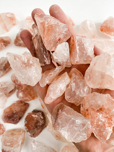 Fire Quartz Rough Stone