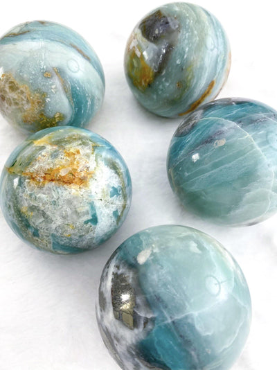 Caribbean Calcite Spheres - Uncommon Rocks
