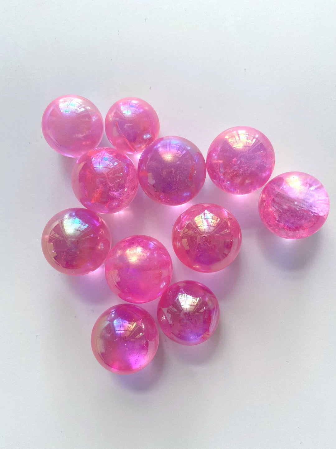Aura Pink Quartz Sphered - Uncommon Rocks