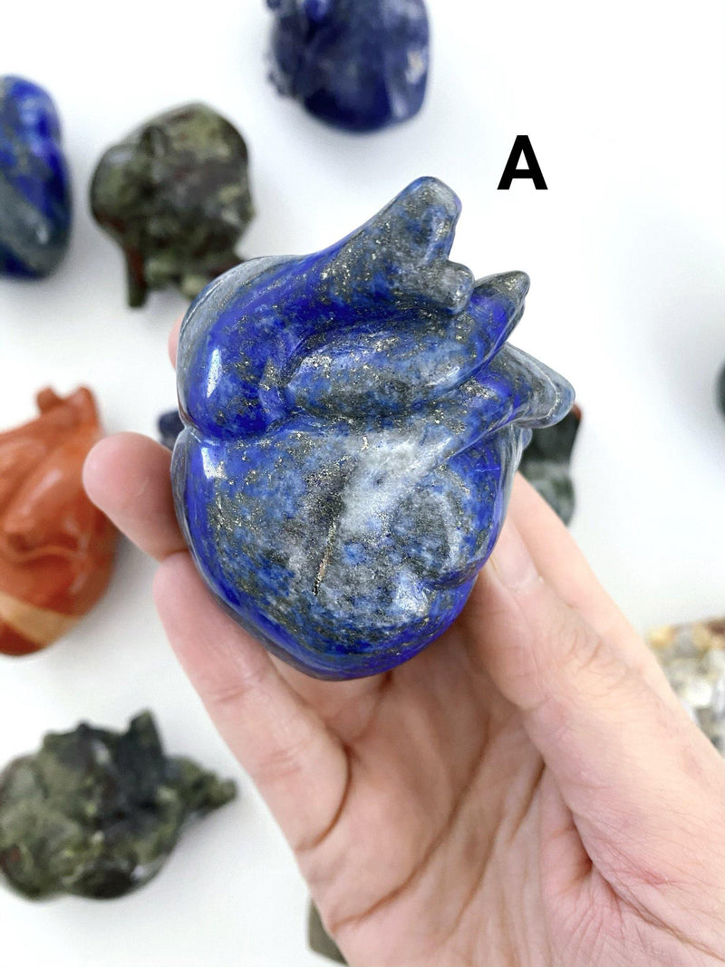 Lapis Lazuli Anatomical Heart - Uncommon Rocks